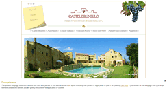 Desktop Screenshot of castelbrunello.com
